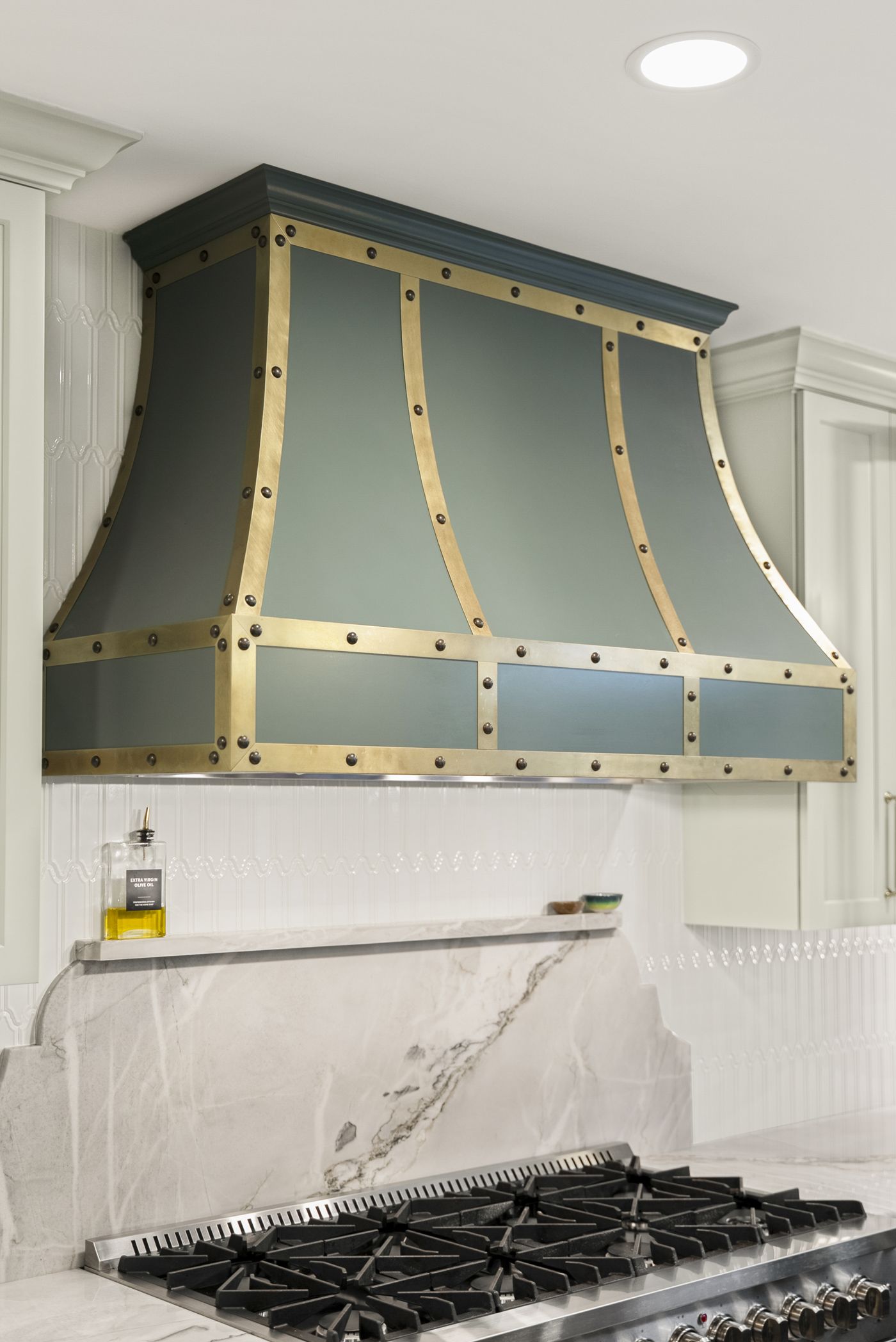 Brass and Marble (Detail / Quartzite)