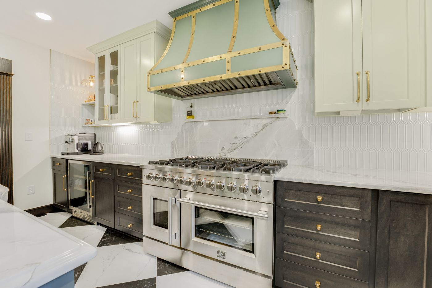 Natural quartzite countertop